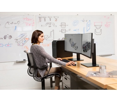 HP Z2 G4 Workstation 4RW80EA + HP Z24nf G2