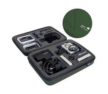 SP Case P.O.V. Small voor GoPro cameras (Olijf Groen)