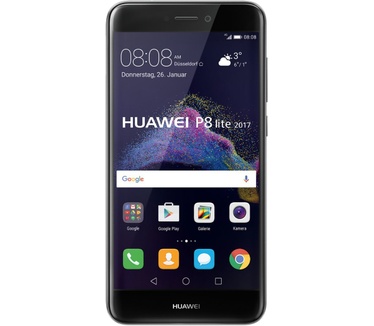 Huawei P8 Lite (2017) Zwart