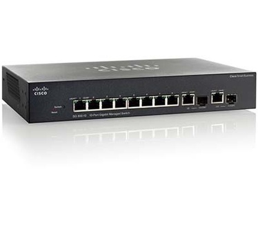 Cisco SG350-10 10-Port Gigabit Managed Switch