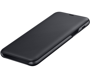 Samsung Galaxy A6+ Wallet Cover (Galaxy A6+) Zwart