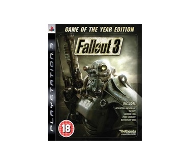 Fallout 3 (game of the year)  PS3, PlayStation 3