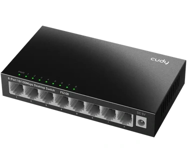 Cudy 8-Port 10/100 Mbps Metal Switch