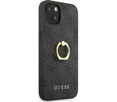 Guess 4G Ring Back Case - Apple iPhone 13 (6.1") - Grijs Grijs