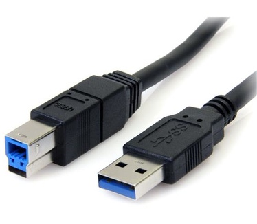 Startech.com 10 ft Black SuperSpeed USB 3.0 Cable A to B - M/M