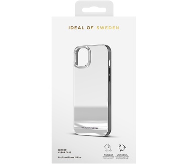 iDeal of Sweden Clear Mirror (‎iPhone 15 Plus) Chroom