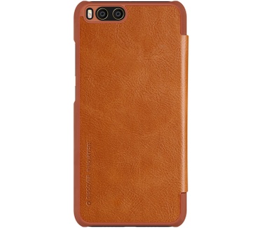 Nillkin Qin Slim Book Case voor Xiaomi Mi6 - Bruin Zwart