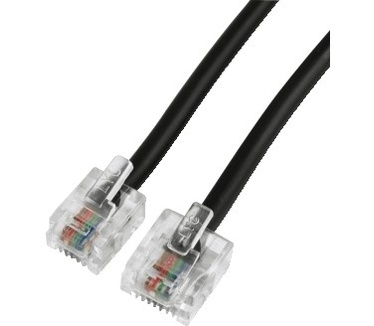 Hama Modular Plug 6p4c - Modular Plug 8p4c, 10 m