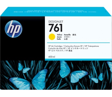 HP 761 gele DesignJet inktcartridge, 400 ml
