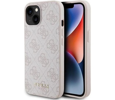 Guess 4G Back Case - Apple iPhone 15 (6.1") - Roze Roze