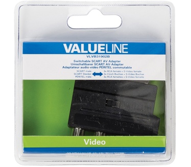 ValueLine SCART/SVHS + 3x RCA