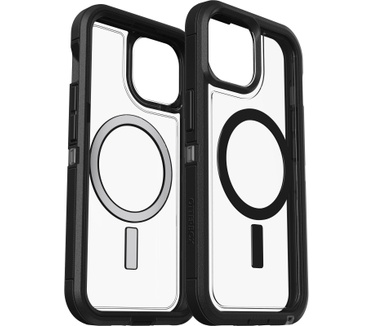Otterbox Defender Series XT voor iPhone 15, Dark Side (Clear / Black)