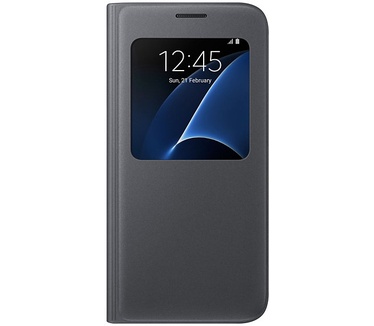 Samsung Galaxy S7 S-View Cover Zwart