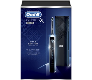 Oral-B Genius X 20000 Luxe Edition Elektrische Tandenborstel Zwart Powered By Braun