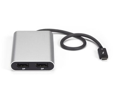 Startech.com Thunderbolt 3 naar Dual DisplayPort adapter 4K 60Hz Mac en Windows compatibel