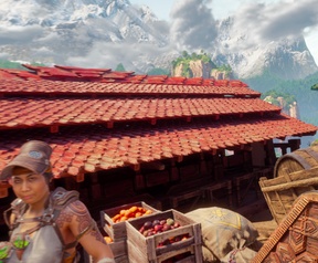 Horizon Call of the Mountain Foveated Rendering