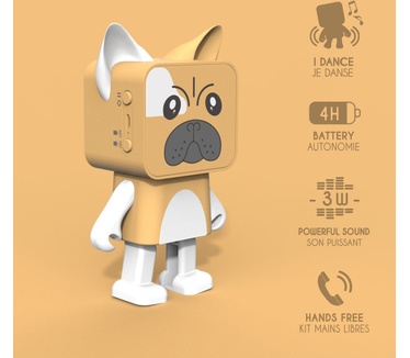 Mobility on Board Dancing Animal Bulldog