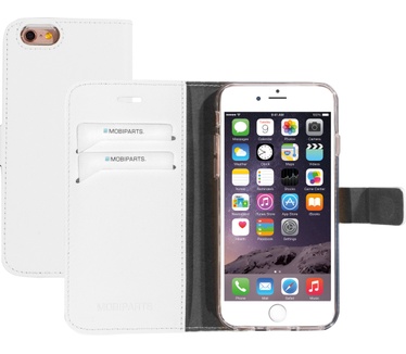 Mobiparts Saffiano Wallet Case Apple iPhone 6, iPhone 6S White