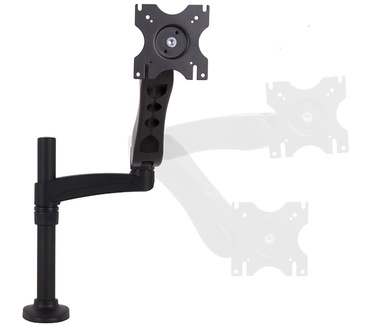 B-Tech Full Motion Double Arm Desk Mount