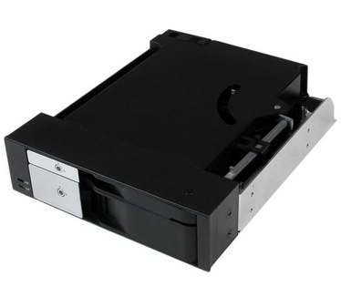Startech.com 5,25" trayless hotswappable mobiel rekbackplane met dubbele bay voor 2,5" en 3,5" SATA-/SAS-HDD of -SSD met ventilator