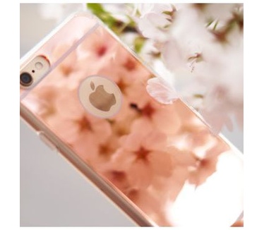 Ringke Fusion Mirror Apple iPhone 6S spiegel hoesje Rose Gold Rosé Goud