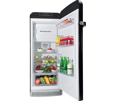 KitchenAid Iconic Fridge Zwart