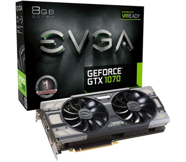 EVGA GeForce GTX 1070 FTW DT GAMING ACX 3.0