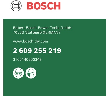 Bosch 2 609 255 219