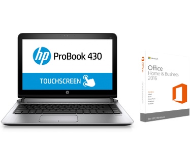 HP ProBook 430 G3 W4N73ET + Microsoft Office 2016 (YG146AA)