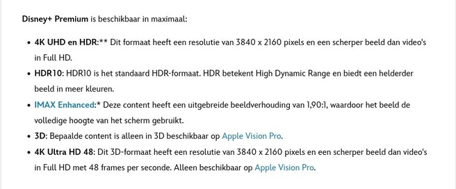 Disney+ Premium-features