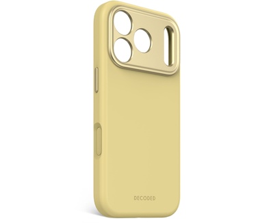Decoded Silicone Backcover Apple iPhone 17 Pro Yuma Yellow
