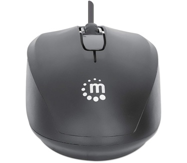 Manhattan Comfort II Wired Optical USB Mouse