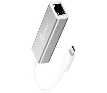 j5create JCE133G-N USB-C™ naar Gigabit Ethernet Adapter