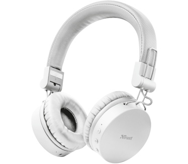 Trust Tones Bluetooth Wireless Headphones (Wit)