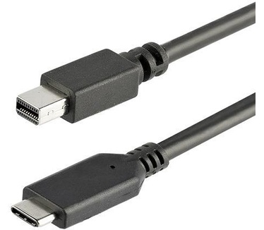 Startech.com 1 m USB-C naar Mini DisplayPort kabel 4K 60Hz zwart