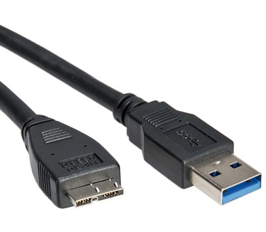 Roline USB 3.0 kabel, type A M - Micro A M 0,8m