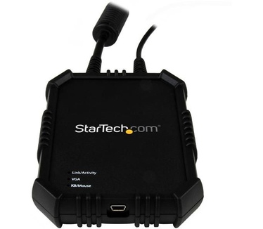 Startech.com NOTECONS02X USB 2.0 KVM console - draagbare laptop Crash cart adapter met bestandsoverdracht & video-opname - KVM-schakelaar - 1 poorten - desktop