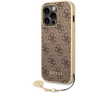 Guess 4G Charms Back Case Apple iPhone 14 Pro Max (6.7") - Bruin Bruin