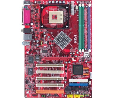 MSI 865PE NEO2-V, 865PE (ATX, AGP 8x, Sound, LAN, SATA)