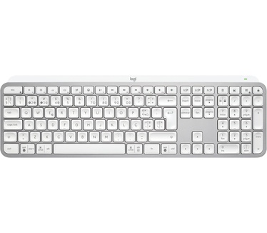Logitech MX Keys S, Zonder Polssteun, Qwerty PT, Grijs