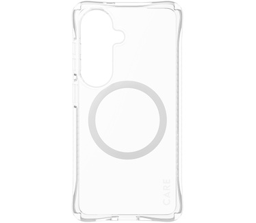 PanzerGlass CARE™ by PanzerGlass® Samba Case Transparent w. White Qi Samsung Galaxy S26