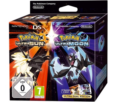 3DS Pokémon Ultra Sun & Pokémon Ultra Moon &#8211; Ultra Dual Edition, New Nintendo 3DS (XL), Nintendo 3DS (XL)