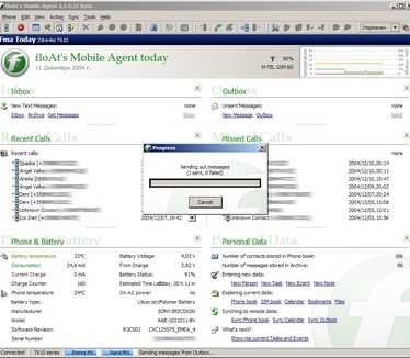 floAt's Mobile Agent 2.1 beta 1