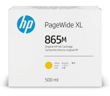 HP 865M 500 ml inktcartridge voor PageWide XL, geel