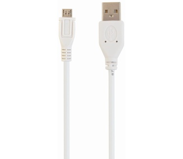 Gembird CCP-mUSB2-AMBM-W-10 Wit