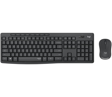 Logitech MK295 Silent Wireless Combo (Qwertz CH) Zwart