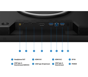 Samsung 27" Odyssey G8 (G80HF) 5K 180Hz / QHD 360Hz Gaming Monitor