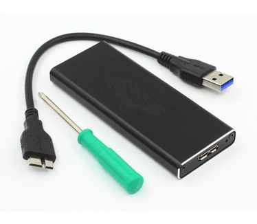 CoreParts MSACSC/USB3.0 Zwart