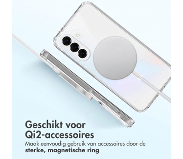 Accezz Xtreme Impact Backcover met MagSafe Samsung Galaxy A37 (5G) - Transparant
