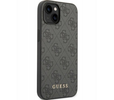 Guess 4G Back Case - Apple iPhone 14 Plus (6.7") - Grijs Grijs